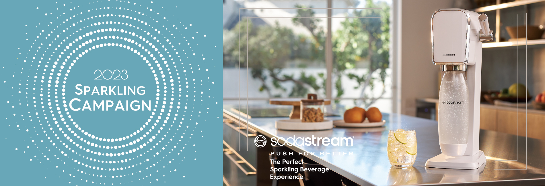 X'masキャンペーンセットをご用意。sodastream