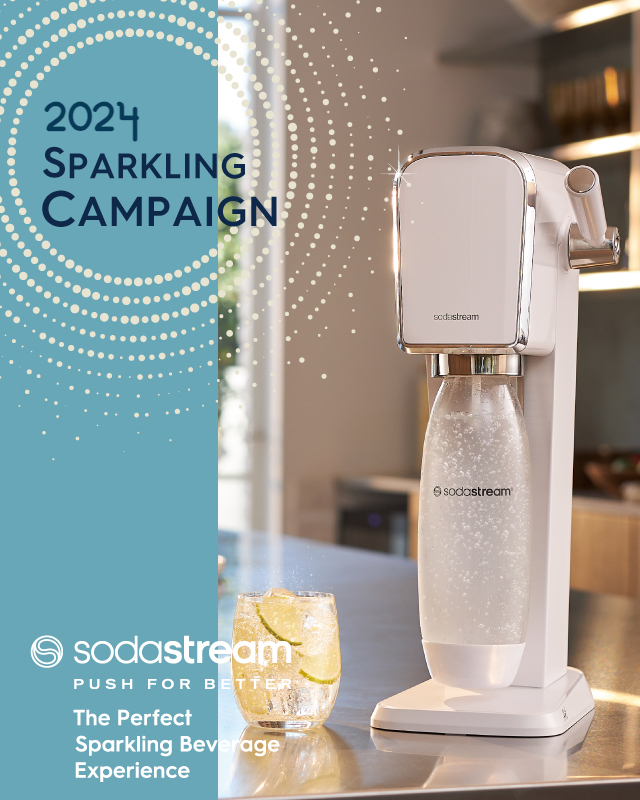 X'masキャンペーンセットをご用意。sodastream