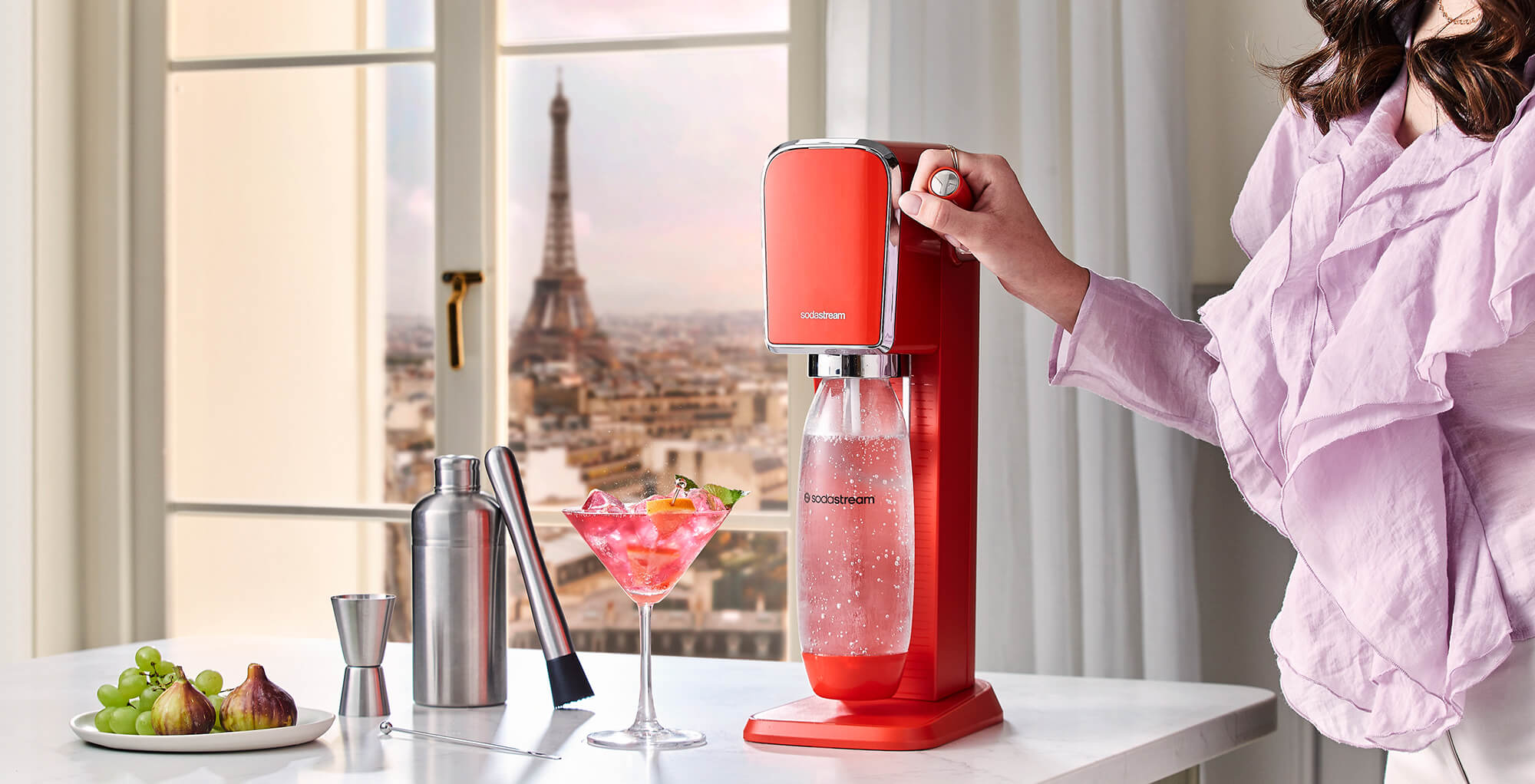 ソーダストリーム SodaStream｜「ソーダストリームART (アート)」で