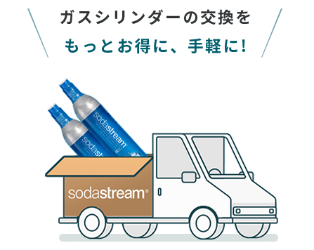 ガスシリンダーの交換をもっとオトクに、手軽に！