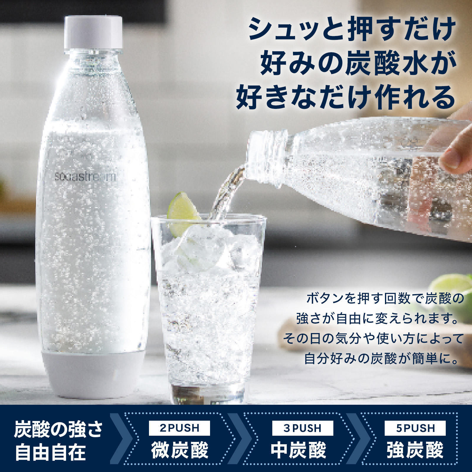 ソーダストリーム SodaStream / 先着1万名/キャッシュバック申し込みで