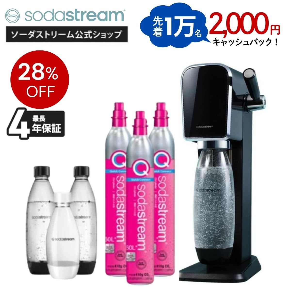 【先着1万名2000円キャッシュバック】24%OFF｜ART超特別パッケージ