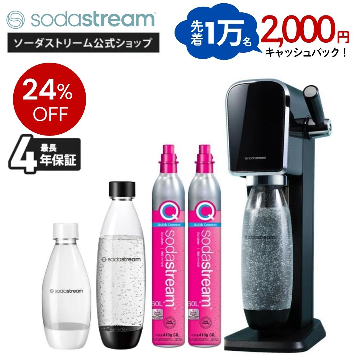 【先着1万名2000円キャッシュバック】24%OFF｜ART特別パッケージ