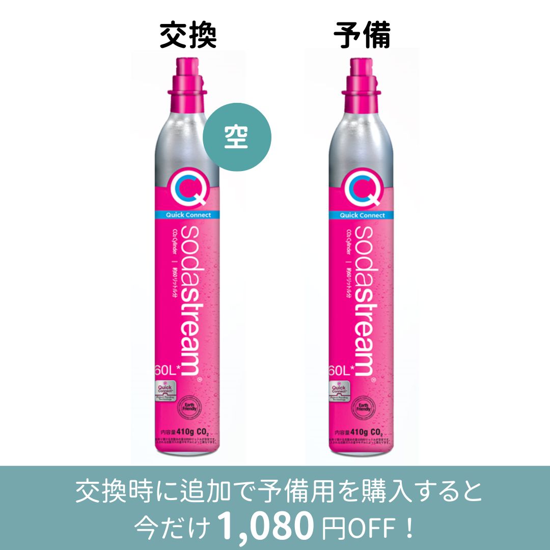 [今だけ1080円OFF] CQC（交換用+予備用）交換時に同時購入で予備用ガスがお得