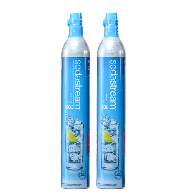 ソーダストリーム SodaStream / 【新規用】ガスシリンダー 60L×2本セット