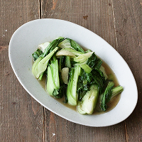チンゲン菜のシャキシャキ炒め