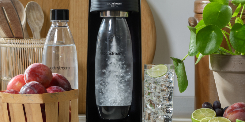 はメーカー ヤフオク! - Sodastream ソーダストリーム TERRA スターター れをお